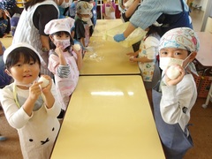 おにぎりパーティーの写真