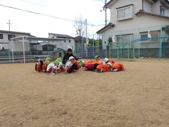 避難訓練の写真