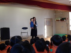 交通安全教室の写真