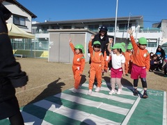 交通安全教室の写真