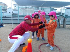 野球教室の写真