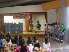 2月の誕生会の写真