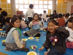 2月の誕生会の写真