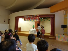 10月の誕生会の写真