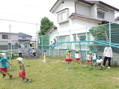 交流をする様子