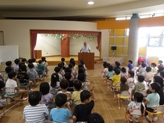 第1学期終業式の様子
