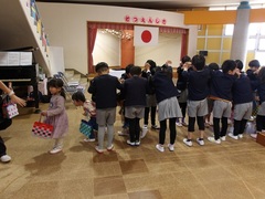 子ども卒園式の写真