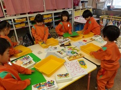 道具箱の整理の写真