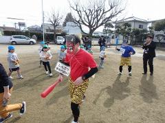 5歳豆まき