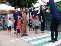 交通安全教室の様子