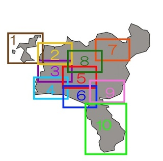 松山地区包蔵地地図索引