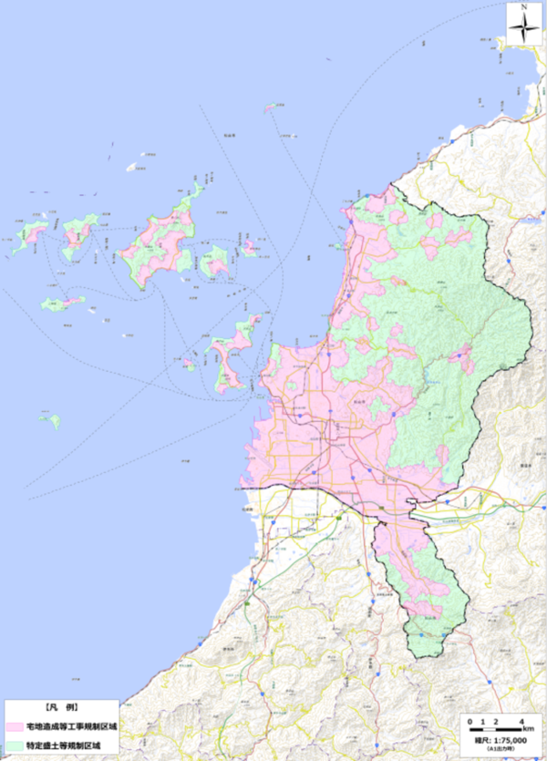 規制区域（全体図）