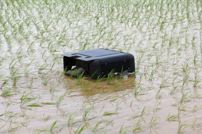 自走式抑草ロボット