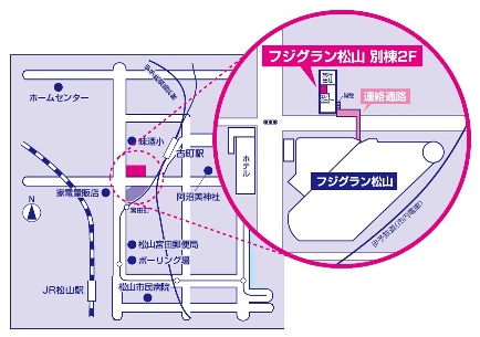 パスポートセンター周辺地図