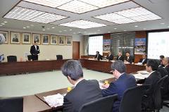 写真：広島県副知事、広島市長等の訪問の様子