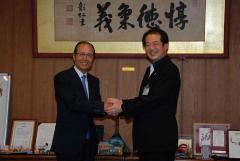 王理事長と市長