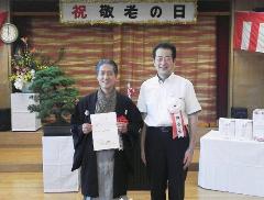 西村仁さんと市長