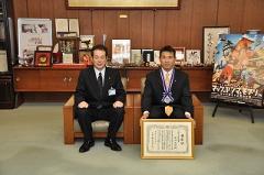 武田大作さんと市長