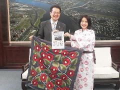 周麗芳副市長と市長