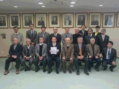 中予地域協議会の皆さんと市長