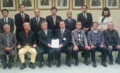 中予地域協議会の皆さんと市長