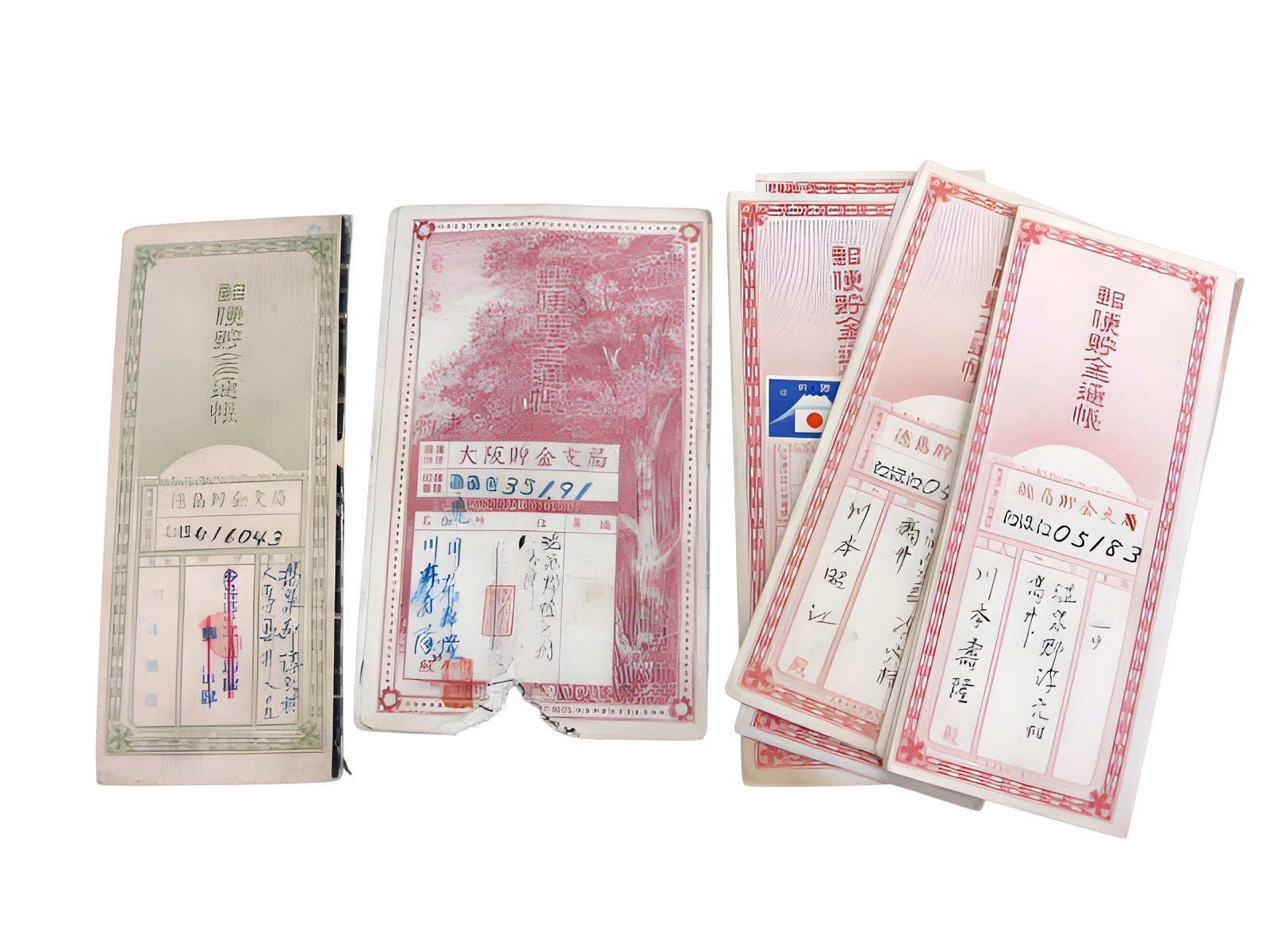 郵便貯金通帳