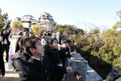 飛ばそや！夢ひこうきin松山城の様子1