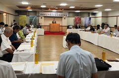 通常総会の様子(R7大洲市)