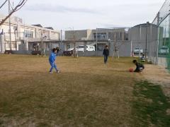 写真：サッカー少年（午後4時頃）