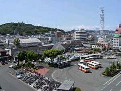 駅前広場の現況の写真