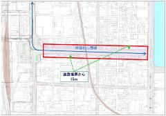 図：大手町通り景観形成重点地区