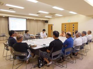 写真：北条地区勉強会の様子