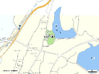 葉佐池地図