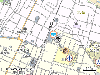 JR伊予北条駅より徒歩5分、伊予鉄バス停より徒歩3分