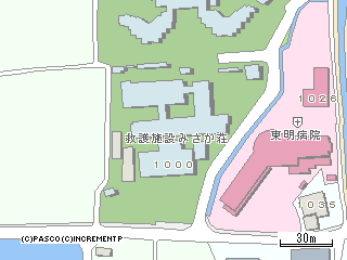 みさか荘付近の地図