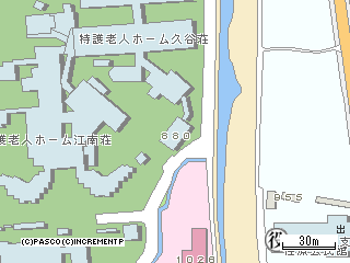 診療所付近の地図