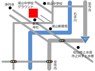 溝辺ふれあいセンターの地図