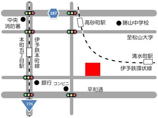 清水ふれあいセンターの地図