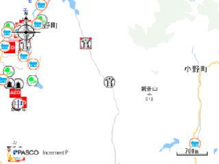 横谷埋立センターの地図