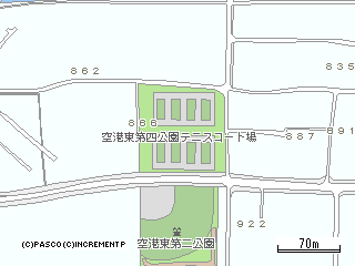 空港東第四公園テニスコート