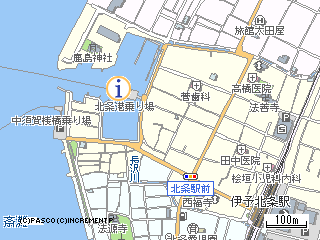 北条港位置図