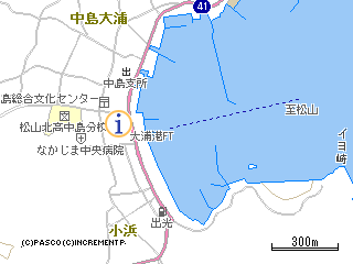 中島港位置図