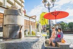 足湯の画像