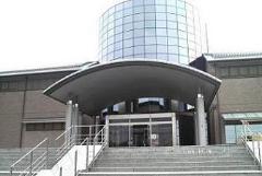 松山市北条ふるさと館エントランスの外観